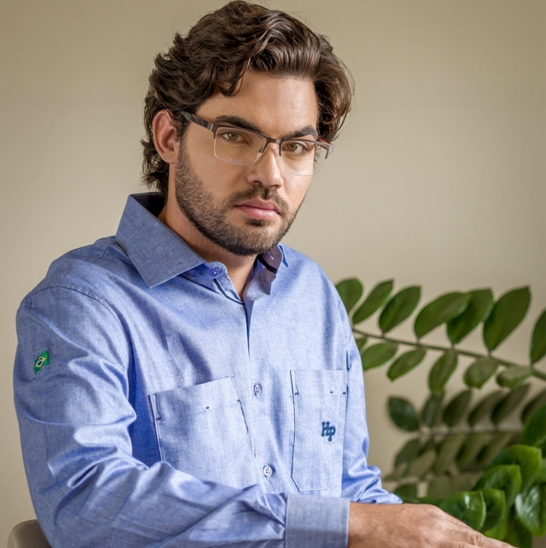 Cotação de Fábrica de Camisa Social Personalizada Iniciais Belo Horizonte - Fábrica de Camisa Social Bordada Personalizada