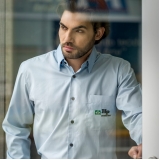 onde vende camisa personalizada linho masculina preço Esteio - RS