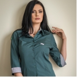 venda de camisa social personalizada para empresa preço Ipatinga 